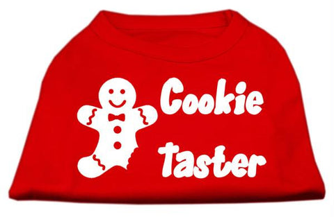 Cookie Taster Screen Print Shirts Red XL (16)