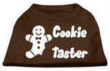 Cookie Taster Screen Print Shirts Brown XS (8)