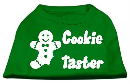 Cookie Taster Screen Print Shirts Emerald Green XS (8)