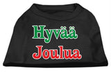 Hyvaa Joulua Screen Print Shirt Black XXL (18)