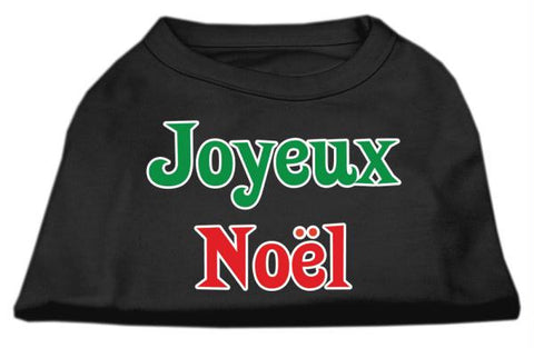 Joyeux Noel Screen Print Shirts Black XS (8)