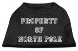 Property of North Pole Screen Print Shirts Black XXXL (20)