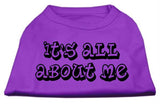 It's All About Me Screen Print Shirts Purple Lg (14)