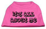 It's All About Me Screen Print Shirts Bright Pink Med (12)