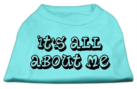 It's All About Me Screen Print Shirts Aqua Sm (10)