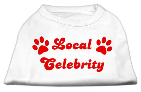 Local Celebrity Screen Print Shirts White Lg (14)