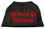 Local Celebrity Screen Print Shirts Black  Med (12)