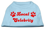 Local Celebrity Screen Print Shirts Baby Blue XS (8)