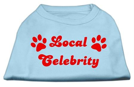 Local Celebrity Screen Print Shirts Baby Blue XS (8)