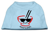 Miso Cool Screen Print Shirts Baby Blue XS (8)