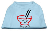 Miso Cute Screen Print Shirts Baby Blue Lg (14)