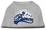 I'm a Prince Screen Print Shirts Grey Lg (14)