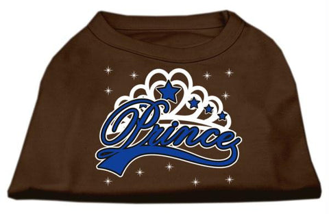 I'm a Prince Screen Print Shirts Brown Med (12)