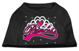 I'm a Princess Screen Print Shirts Black  Lg (14)