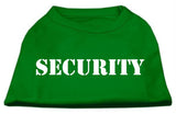 Security Screen Print Shirts Emerald Green Lg (14)