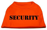 Security Screen Print Shirts Orange Lg (14)