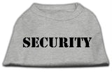 Security Screen Print Shirts Grey w- black text Sm (10)