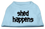 Shed Happens Screen Print Shirt Baby Blue Med (12)