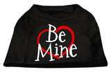 Be Mine Screen Print Shirt Black  Lg (14)