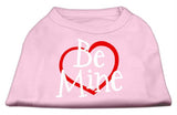 Be Mine Screen Print Shirt Light Pink  XS (8)