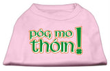 Pog Mo Thoin Screen Print Shirt Light Pink  Lg (14)