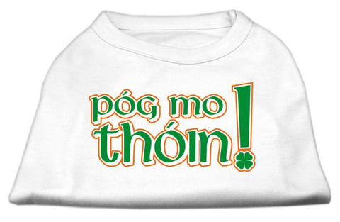 Pog Mo Thoin Screen Print Shirt White  XL (16)