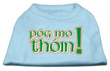 Pog Mo Thoin Screen Print Shirt Baby Blue XS (8)