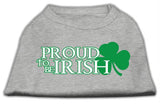 Proud to be Irish Screen Print Shirt Grey XL (16)