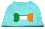 Bone Flag Ireland Screen Print Shirt Aqua Lg (14)