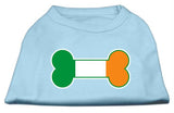 Bone Flag Ireland Screen Print Shirt Baby Blue Lg (14)