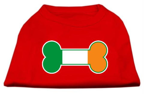 Bone Flag Ireland Screen Print Shirt Red Lg (14)