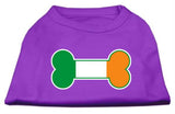 Bone Flag Ireland Screen Print Shirt Purple Sm (10)