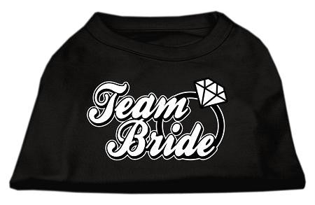 Team Bride Screen Print Shirt Black Lg (14)