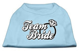 Team Bride Screen Print Shirt Baby Blue Med (12)