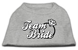 Team Bride Screen Print Shirt Grey Med (12)