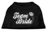 Team Bride Screen Print Shirt Black XS (8)