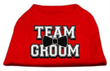 Team Groom Screen Print Shirt Red Sm (10)