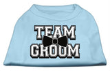 Team Groom Screen Print Shirt Baby Blue XS (8)