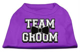 Team Groom Screen Print Shirt Purple XXL (18)