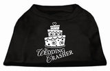 Wedding Crasher Screen Print Shirt Black  Lg (14)