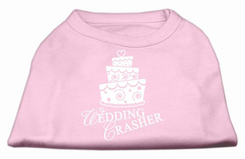 Wedding Crasher Screen Print Shirt Light Pink  Lg (14)