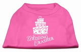 Wedding Crasher Screen Print Shirt Bright Pink XL (16)