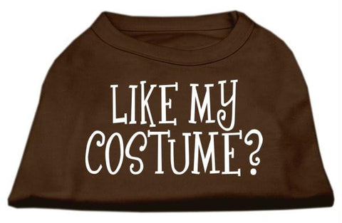 Like my costume? Screen Print Shirt Brown XXL (18)