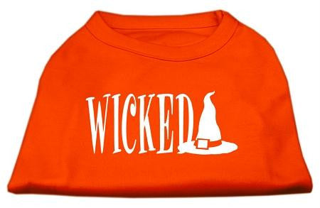 Wicked Screen Print Shirt Orange Med (12)