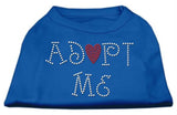 Adopt Me Rhinestone Shirt Blue Lg (14)