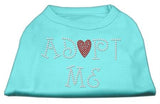 Adopt Me Rhinestone Shirt Aqua XL (16)