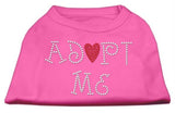 Adopt Me Rhinestone Shirt Bright Pink XS (8)