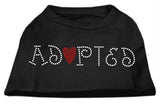 Adopted Rhinestone Shirt Black L (14)