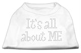 It's All About Me Rhinestone Shirts White L (14)