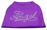 Angel Rhinestud Shirt Purple S (10)